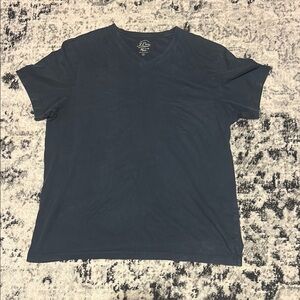 J. Crew Blue Short Sleeve Tee Classic Cotton